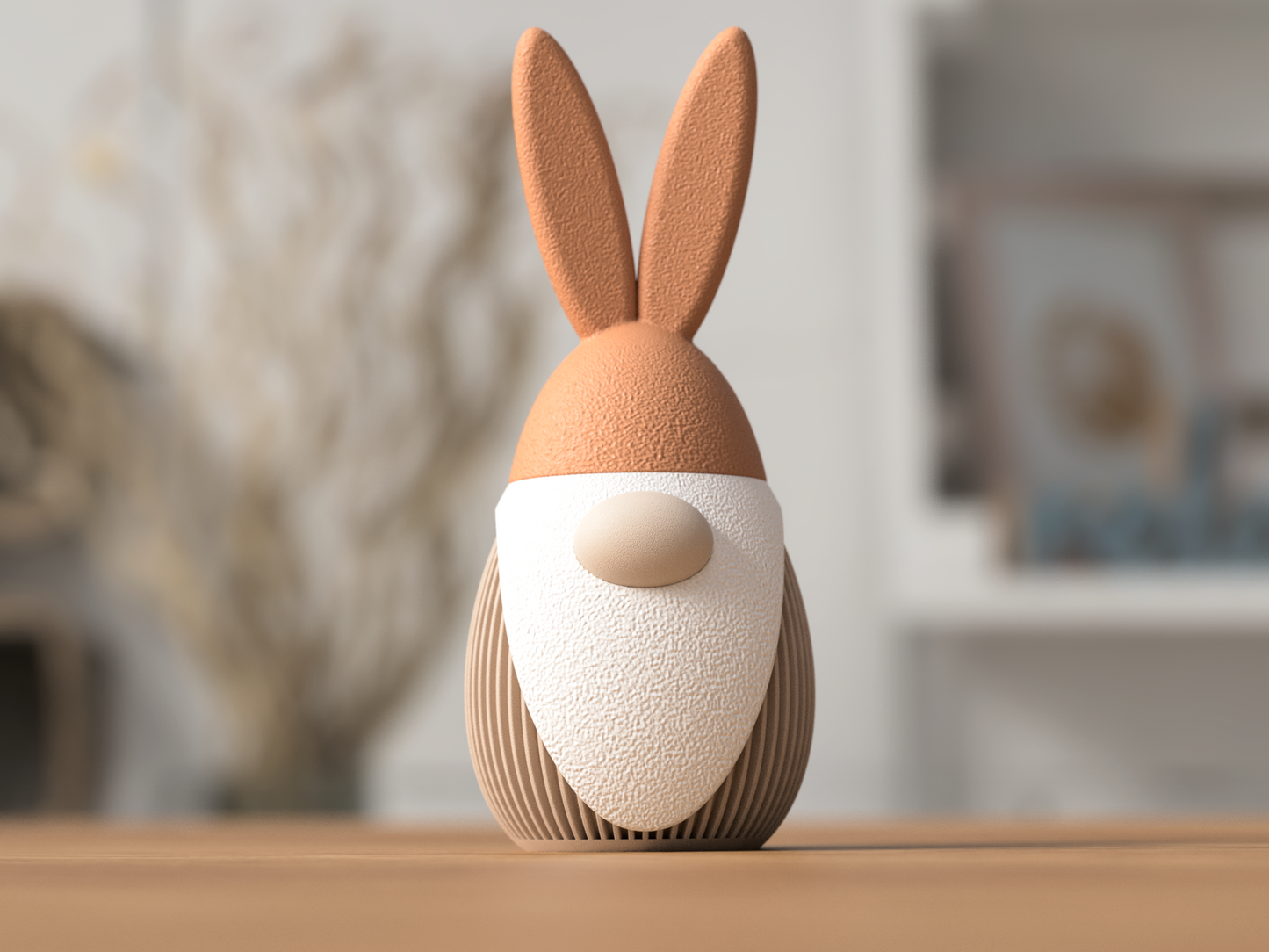 Oster Gnom – Minimalistische 3D Druck Deko aus PLA (Handgemacht)