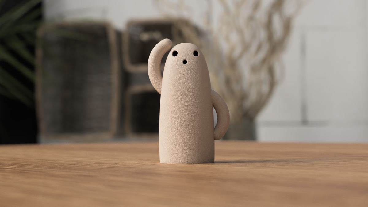 Haniwa Ghosts – 3D gedruckte Geister Figuren & Halloween Deko