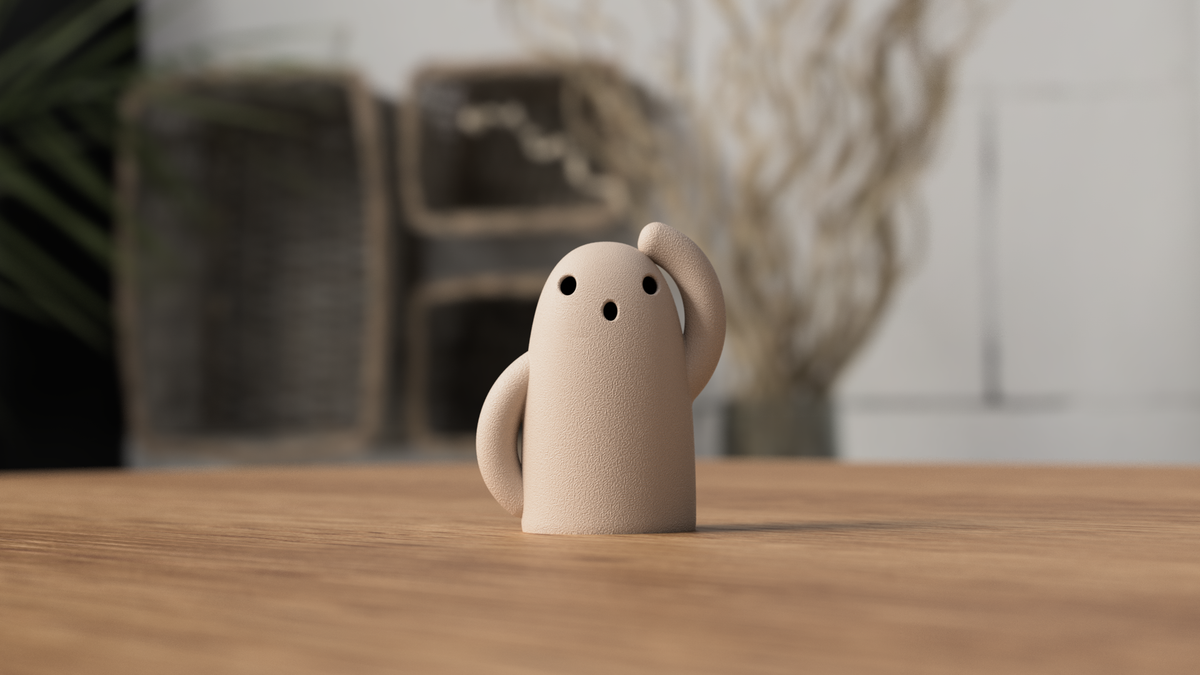 Haniwa Ghosts – 3D gedruckte Geister Figuren & Halloween Deko