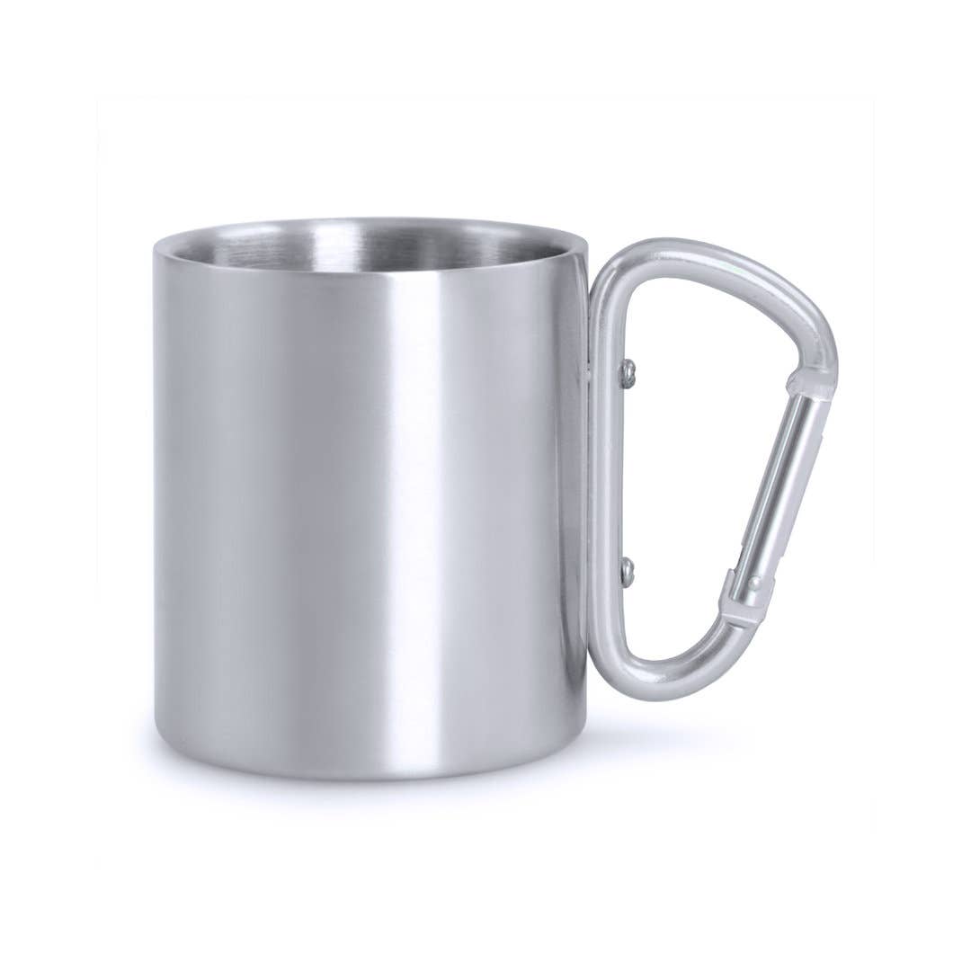 Edelstahlbecher mit Karabinerhaken “Camping-Regeln” – Maritime Camping Tasse aus Edelstahl (Kopie)