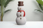 Schneemann | Dekoration | Winterzeit | Weihnachszeit | Weihnachten | Winter | Figur | Weihnachtsdekoration | Skandinavische Deko
