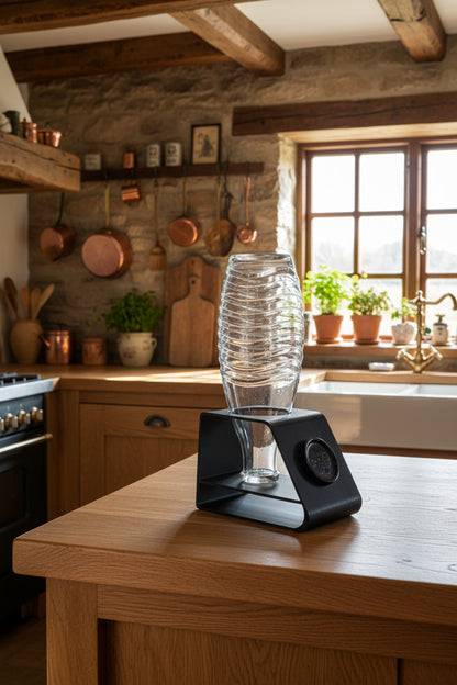 SodaStream Glasflaschen Halter | Abtropfständer für Glasflasche | 3D Druck aus PLA | Flaschenständer | Küchen Organizer