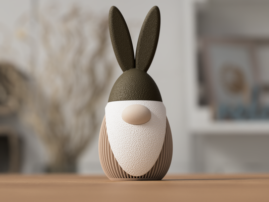 Oster Gnom – Minimalistische 3D Druck Deko aus PLA (Handgemacht)