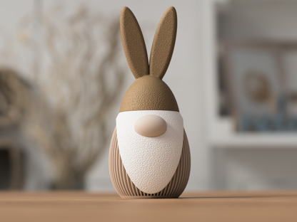 Oster Gnom – Minimalistische 3D Druck Deko aus PLA (Handgemacht)