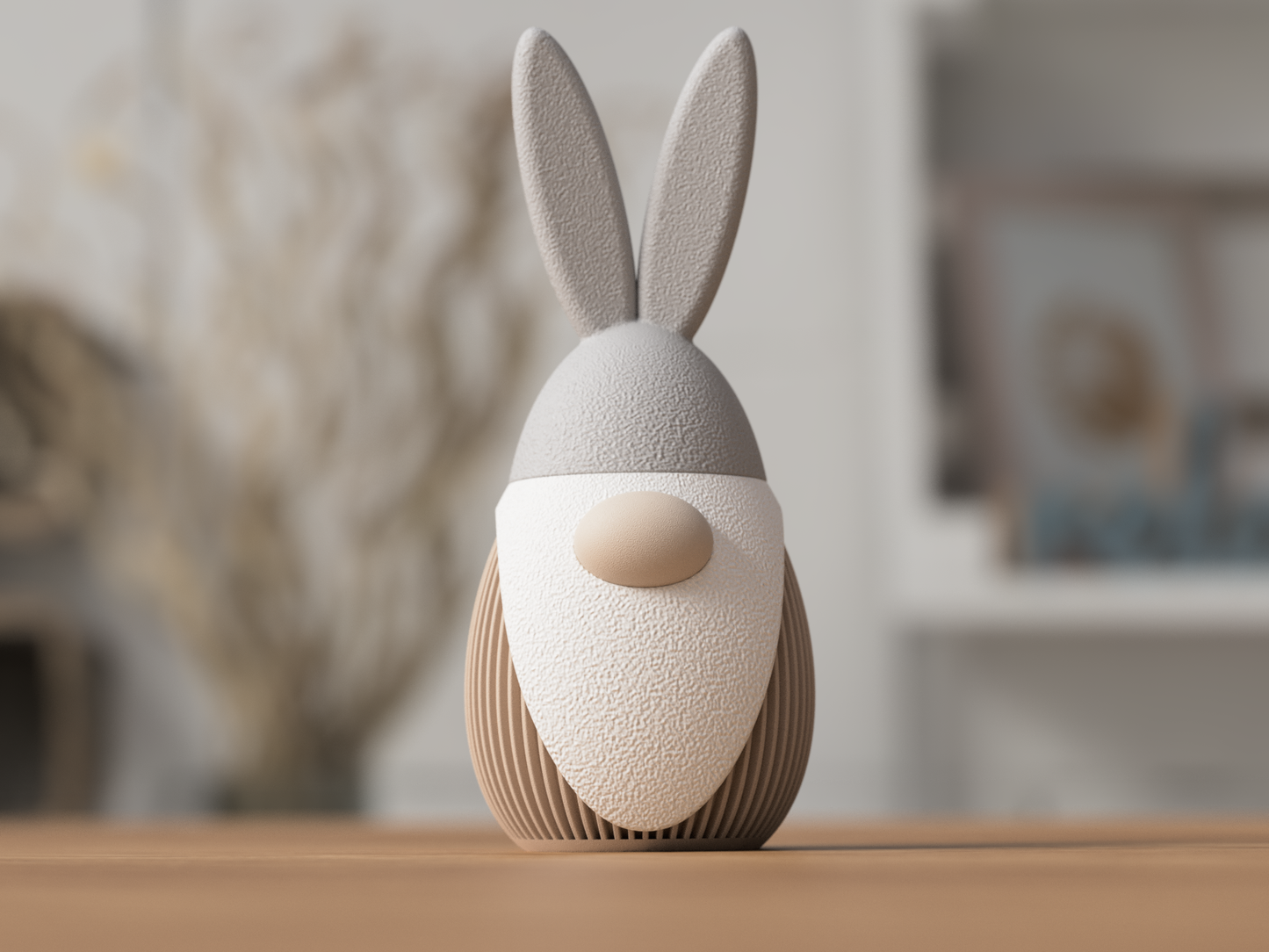 Oster Gnom – Minimalistische 3D Druck Deko aus PLA (Handgemacht)