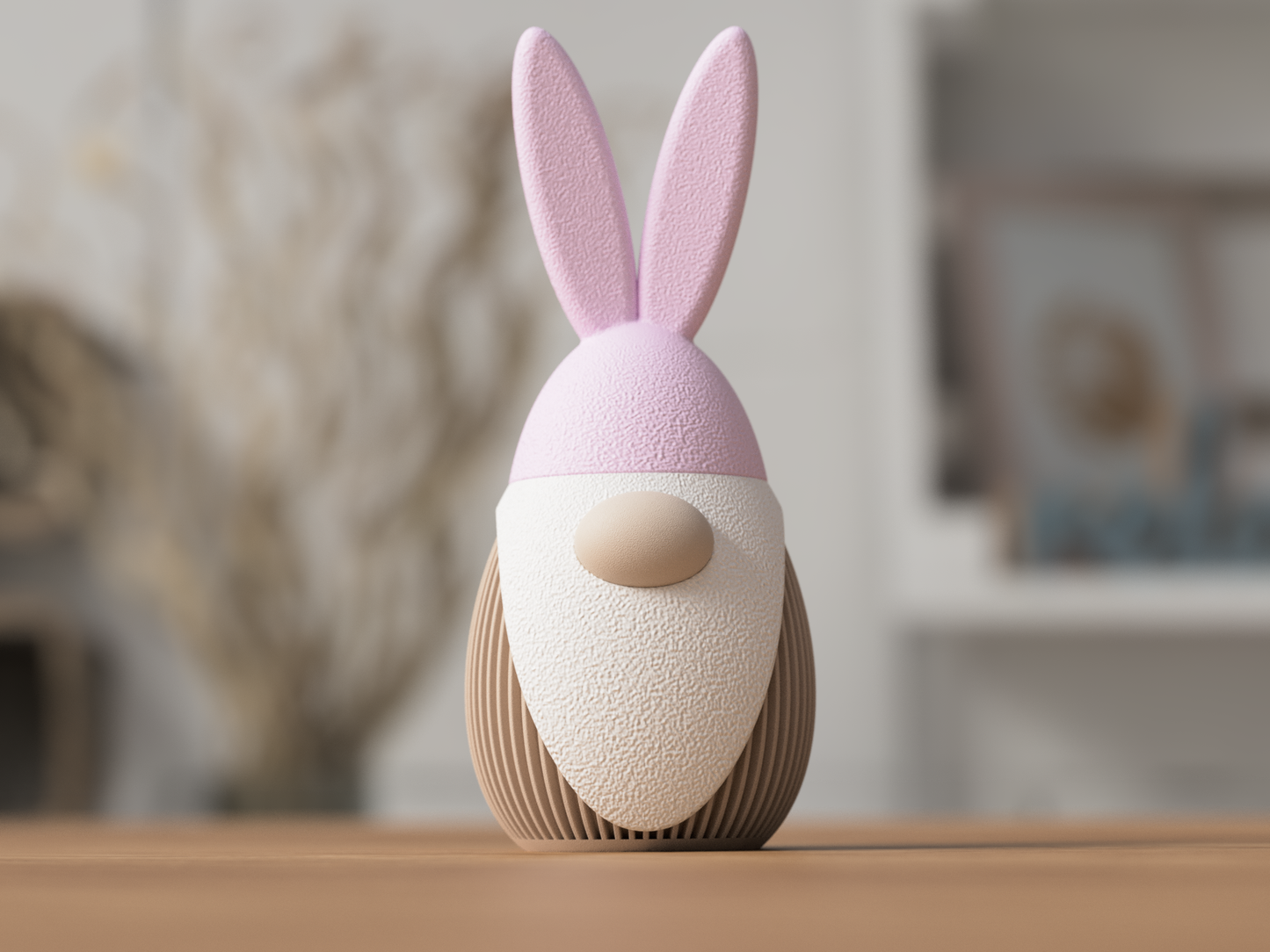 Oster Gnom – Minimalistische 3D Druck Deko aus PLA (Handgemacht)