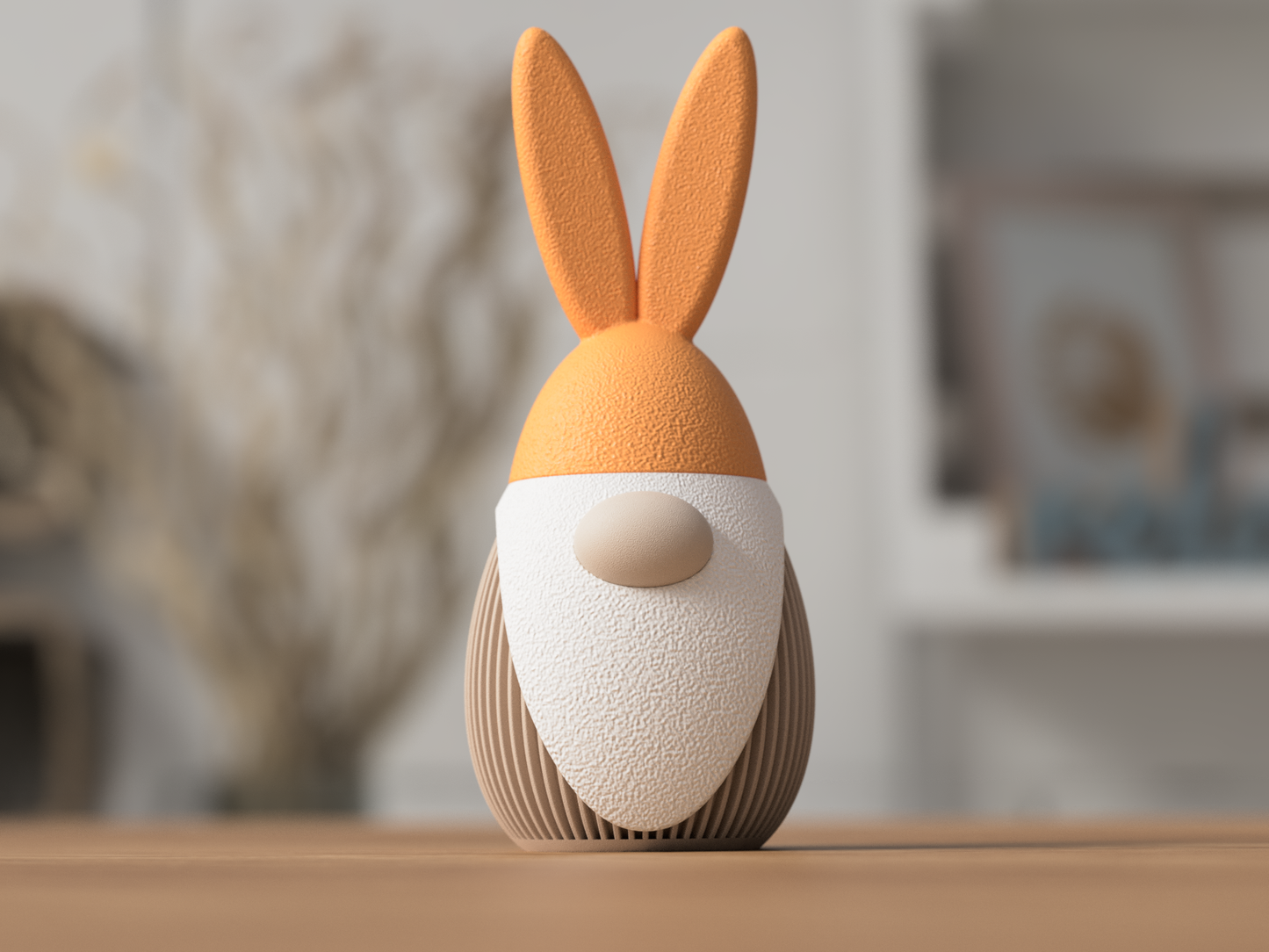 Oster Gnom – Minimalistische 3D Druck Deko aus PLA (Handgemacht)