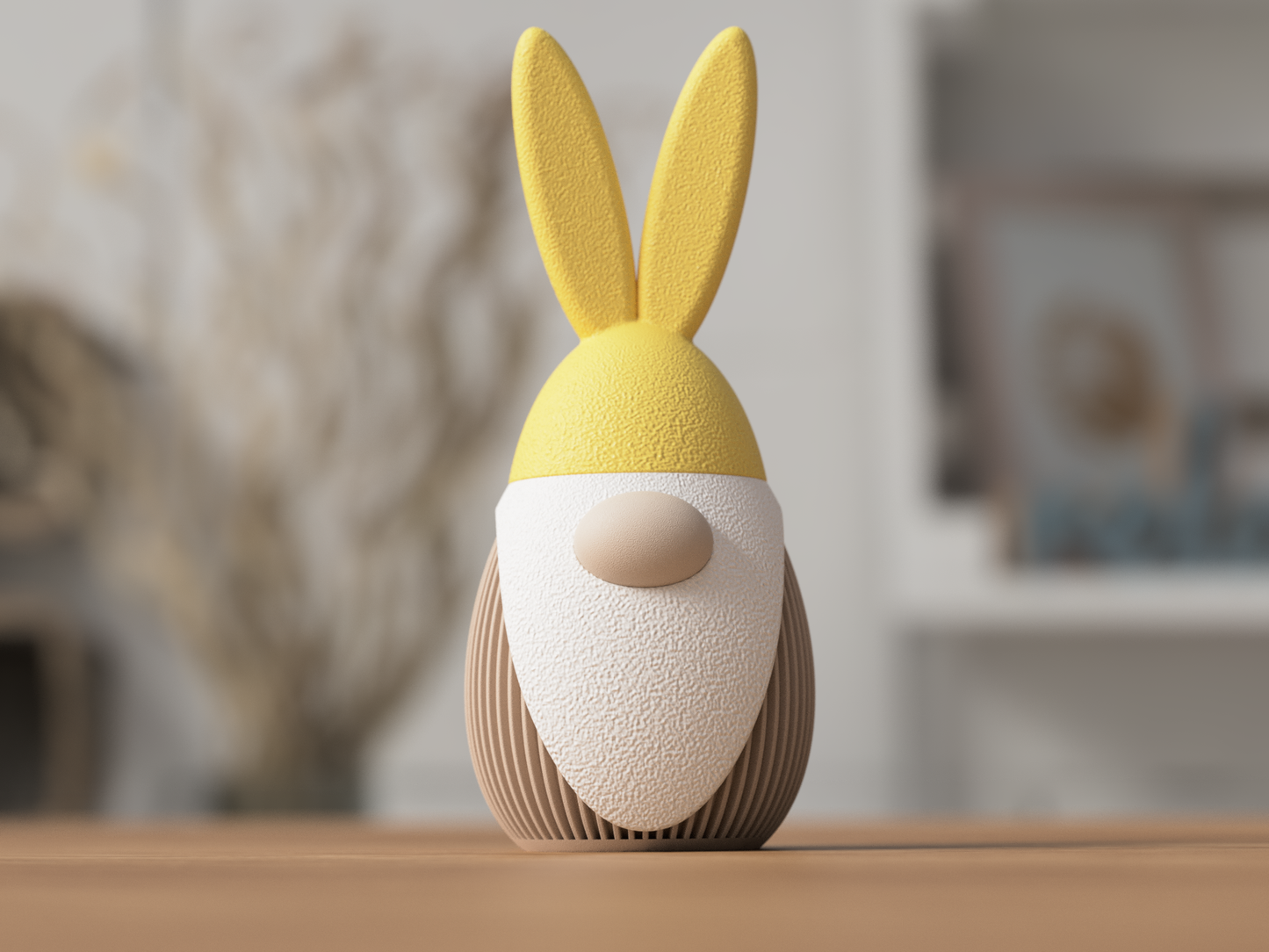 Oster Gnom – Minimalistische 3D Druck Deko aus PLA (Handgemacht)