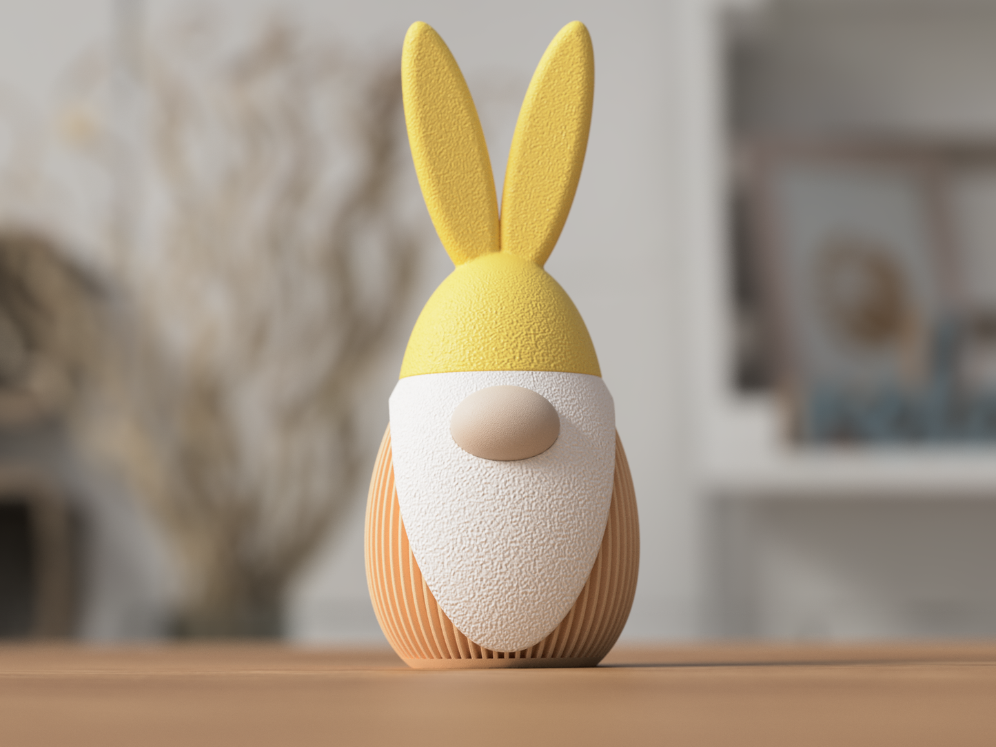 Oster Gnom – Minimalistische 3D Druck Deko aus PLA (Handgemacht)