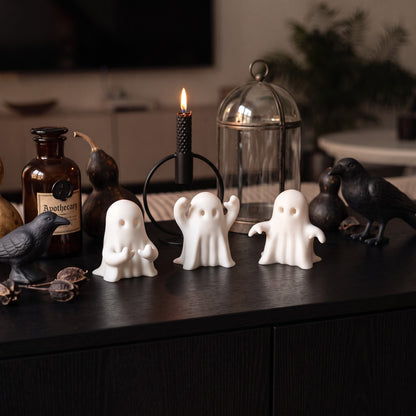 3D gedruckte Geister – Halloween Deko im 3er Set
