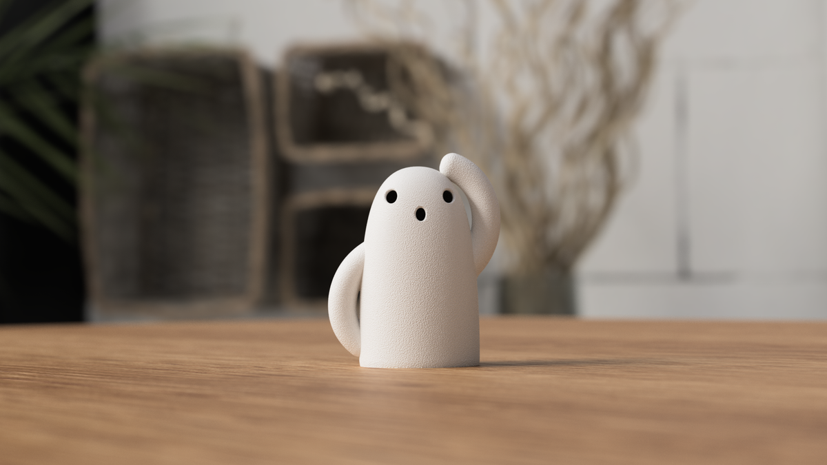 Haniwa Ghosts – 3D gedruckte Geister Figuren & Halloween Deko