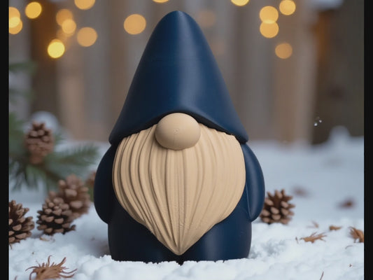Minimalistischer Gnom – Wichtel | Skandinavische Dekofigur | Wichtel | Moderne Gartenfigur | Geschenkidee | Handgefertigte Wohnungsdeko